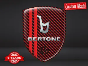 Bertone Pegatinas Hot Rod Resistentes Alta Calidad Profesional